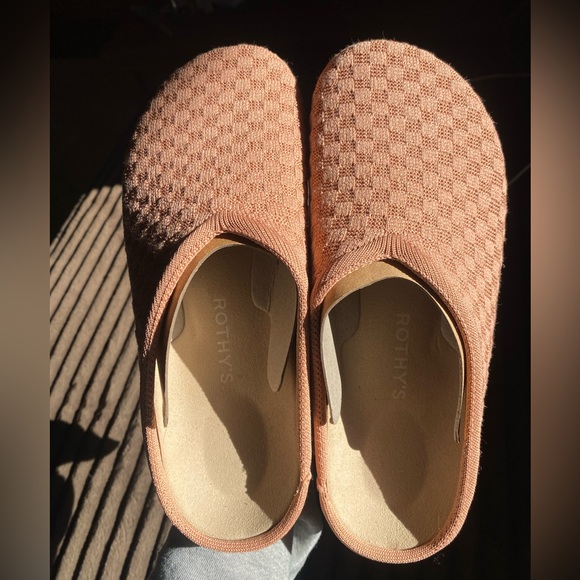 Rothy's The Hemp Casual Clog in Clay - Picture 7 of 12